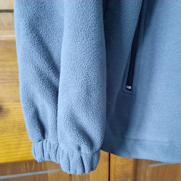 Landway Fleece dark gray embroidered San Francisco SF full zip fleece jacket - Picture 7 of 11